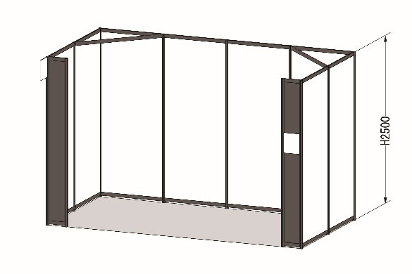 B-1. スタンダードブース【備品なし】 8m&sup2;